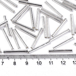 Galvanisieren Sie Glasperlen&nbsp;SEED-S043-02C-02