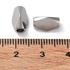 Anlaufgeschützte Perlen aus 303 Edelstahl&nbsp;STAS-Q302-21A-P