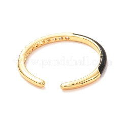 Bagues de manchette en émail doré pour femme&nbsp;KK-G404-13