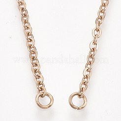 Fabricación de collares con cadena de cable de acero inoxidable 304&nbsp;STAS-T040-PJ209-3-54