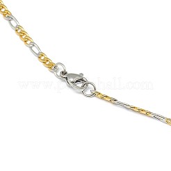 Realizzazione di collana con catena figaro in acciaio inossidabile 304&nbsp;STAS-A028-N022C