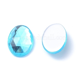 Nachahmung taiwan Acryl Strass Cabochons&nbsp;GACR-A008-10x14mm-M