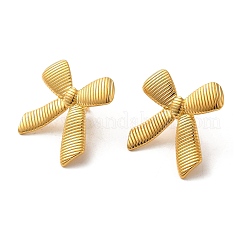 Orecchino a perno in acciaio inossidabile 304&nbsp;EJEW-C075-04A-G