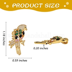 4pcs pendentifs en laiton micro pavé de zircone cubique placage en rack&nbsp;ZIRC-SZ0003-89B