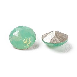 Cabochon con strass in vetro opale placcato k9&nbsp;RGLA-J036-A-NC