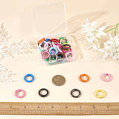 36 Stück 18 Stile Zinklegierung Verschlüsseverschlüsse&nbsp;FIND-CP0001-58