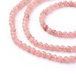 Naturali argentine perline Rodocrosite fili&nbsp;G-F619-25-2mm
