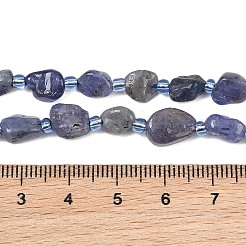 Perline tanzanite naturale fili&nbsp;GG-CBA3A44-C06-01