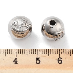 Perline in acciaio inossidabile 304 anti-ossidazione&nbsp;STAS-M057-22P