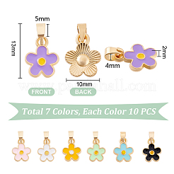10 set di ciondoli smaltati in lega&nbsp;FIND-PH0020-73