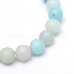 Grade A naturel autour d'un amazonite perles brins&nbsp;X-G-R345-8mm-16