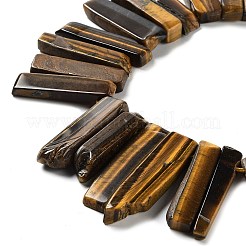 Natürlichen Tigerauge Perlen Stränge&nbsp;G-L551B-07