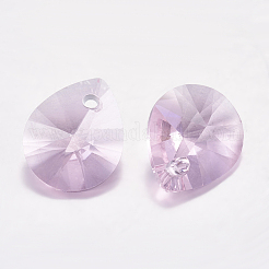 Facettierte Glas Strass Anhänger&nbsp;RGLA-F053-E-223