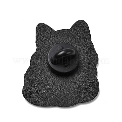 Shiba Inu mit Decke Emaille-Anstecknadeln&nbsp;LS-JEWB-I055-04EB-02