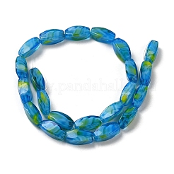 Handgefertigte Milleflori-Glasperlenstränge&nbsp;X-EGLA-P053-04A-01
