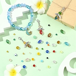 18 brin 18 styles de brins de perles de verre&nbsp;GLAA-YW0005-53A