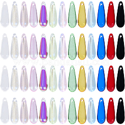 130 pendentif en verre transparent peint à la vapeur en 13 couleurs&nbsp;FIND-SC0023-46A