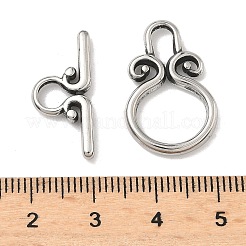 Knebelverschlüsse aus chirurgischem Edelstahl 316&nbsp;STAS-L307-03AS