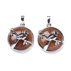 Pendentifs en pierre précieuse naturelle & synthétique&nbsp;G-I321-03P