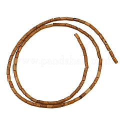 Cuentas de jaspe de madera natural con encaje de piedra&nbsp;GG-CBAED3F-A07