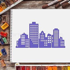 Modelli di stencil per pittura da disegno riutilizzabili in plastica&nbsp;DIY-WH0172-230