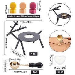 DIY Wachssiegel-Stempel-Kits&nbsp;DIY-CP0003-96A