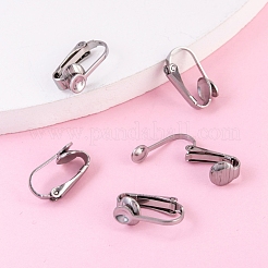 Clip per orecchini in acciaio inossidabile 304 anti-ossidazione&nbsp;X-STAS-G081-63P