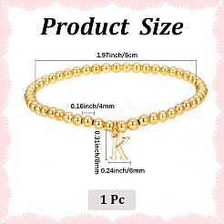 1 Stück Messinganhänger-Armbänder&nbsp;BJEW-DJ0001-35G-02