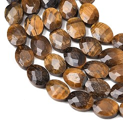 Natürlichen Tigerauge Perlen Stränge&nbsp;G-H349-A01-15
