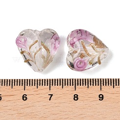 Handgemachte Glasperlen Goldsand&nbsp;LAMP-L083-01