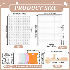 Planches d'enroulement de fil en plastique&nbsp;TOOL-NB0002-36