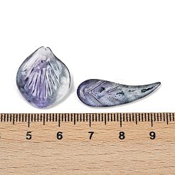 Perline di vetro trasparenti di colore sfumato&nbsp;GLAA-B026-01J