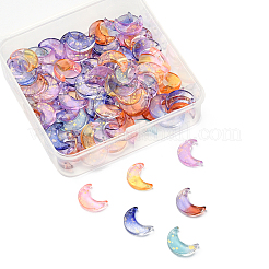 100pcs 5 Farben Glasanhänger&nbsp;GLAA-CJ0001-64