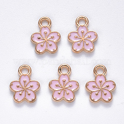 Legierung Emaille Anhänger / charms&nbsp;ENAM-S121-054A