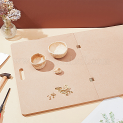 Planche de calage portable en argile avec poignée intégrée&nbsp;DIY-WH0349-323