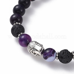 Braccialetti di perline intrecciati&nbsp;BJEW-JB04746-04