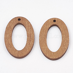 Pendentifs en bois de poirier&nbsp;WOOD-T010-11E