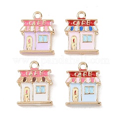 Pendentifs d'émail en alliage&nbsp;ENAM-A012-14G