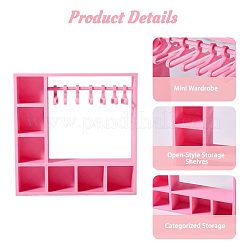 1 set di accessori per bambole in plastica in scatola espositiva&nbsp;ODIS-PH0009-45B