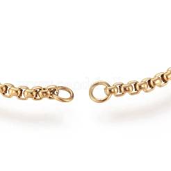 Verstellbares Schiebearmband aus 304 Edelstahl/Bolo-Armbänder herstellen&nbsp;X-STAS-I153-02G