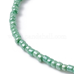 Böse Augen Stretch-Armband aus Kunstharz und Glasperlen&nbsp;BJEW-JB09491