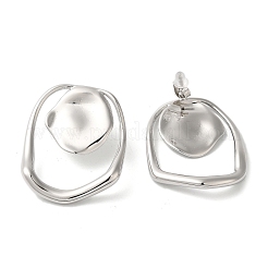 Boucles d'oreilles en acier inoxydable pour femmes&nbsp;EJEW-C110-02P