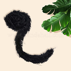 2 m Chenille-Stick aus imitiertem Rex-Kaninchenfell&nbsp;DIY-CY0001-95A