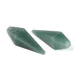 Pendentifs en aventurine vert naturel&nbsp;G-N362-22D
