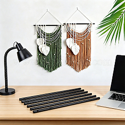 Bâtons ronds en bois artisanaux à faire soi-même avec double trou&nbsp;DIY-WH0622-524B