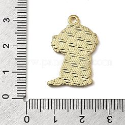 Plaqué or pendentifs en alliage d'émail&nbsp;ENAM-L049-02G-01