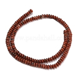 Natürliche rote Jasminperlenstränge des indischen Sesams&nbsp;G-Z110-B17-2x4mm