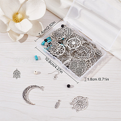 DIY-Set zur Herstellung von böhmischen Kronleuchter-Ohrringen&nbsp;DIY-SC0020-94
