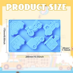 Moldes de silicona para pasteles con temática de coches&nbsp;ST-CJ0043-087