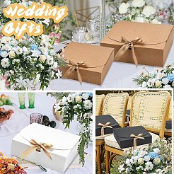 Geschenkboxen aus Papier mit Schleife&nbsp;AJEW-YWC0816-001B